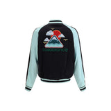 Casablanca Black Viscose Bomber