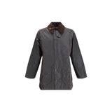 Barbour Black Cotton Coat