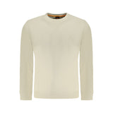 Hugo Boss Beige Cotton Men Sweatshirt