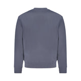 Hugo Boss Blue Cotton Men Sweatshirt