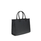 Versace Black Cotton Handbag