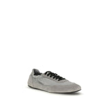 Prada Gray Rubber Athletic Sneakers