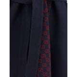 Gucci Blue Wool Coat