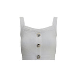 Balmain White Polyamide Top