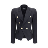 Balmain Black Wool Blazer