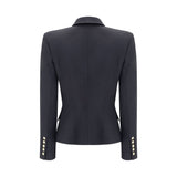 Balmain Black Wool Blazer