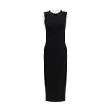 Balmain Black Viscose Casual Dress