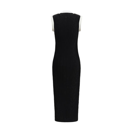 Balmain Black Viscose Casual Dress