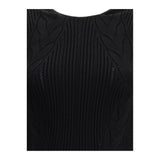 Balmain Black Viscose Casual Dress