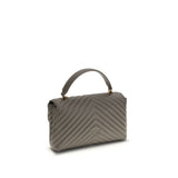 PINKO Gray Calf Leather Bos Taurus Wallet