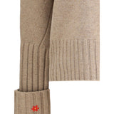 Tory Burch Beige Merino Wool Sweatshirt