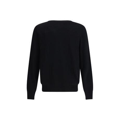 Alexander McQueen Black Wool Sweatshirt