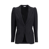 Alexander McQueen Black Wool Coat