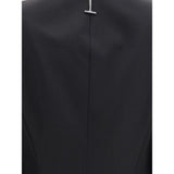 Alexander McQueen Black Wool Coat