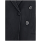Tory Burch Black Wool Coat