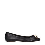 Chloé Black Leather Ballet Flats