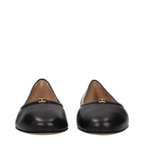 Chloé Black Leather Ballet Flats