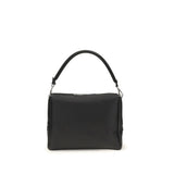 Fendi Black Calf Leather Bos Taurus Shoulder Bag