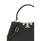 Tory Burch Black Calf Leather Bos Taurus Handbag
