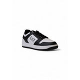 EA7 Emporio Armani Black And White Polyester Athletic Sneakers