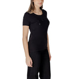 EA7 Emporio Armani Black Cotton Sportswear