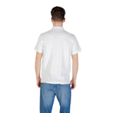Emporio Armani Underwear White Cotton Polo Shirt