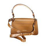 Coccinelle Marrone Leather Women Handbag