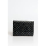 Trussardi Black Polyester Men Clutch