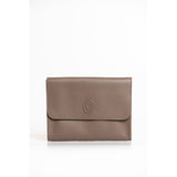 Trussardi Brown Polyester Men Clutch