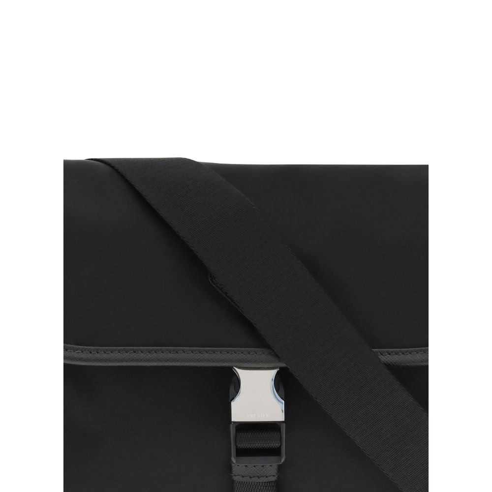 Prada Black Recycled Polyamide Shoulder Bag