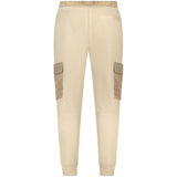 Hugo Boss Beige Cotton Men's Jogger Trouser