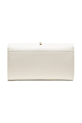 PINKO White Leather One Simply Love Mini Bag