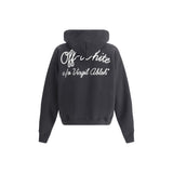 Off-White Black Cotton Sweatshirt
