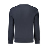 Hugo Boss Blu Cotton Men Sweatshirt