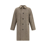 Burberry Brown Cotton Coat