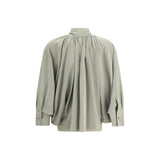 Max Mara Bicolor Silk Blouse