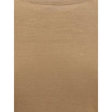 Max Mara Brown Fleece Wool Top