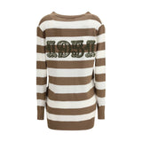 Max Mara Brown Fleece Wool Cardigan