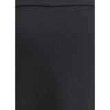 Max Mara Black Viscose Long Skirt