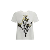 Max Mara White Cotton T-Shirt