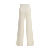 Max Mara Cream Viscose Casual Pants