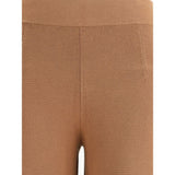 Max Mara Brown Viscose Casual Pants