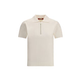 Max Mara White Viscose Dress Shirt