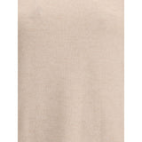 Max Mara Beige Wool Turtleneck
