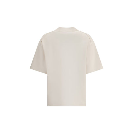 Max Mara White Polyester T-Shirt