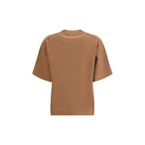 Max Mara Brown Polyester T-Shirt