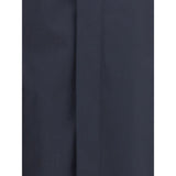 Burberry Blue Cotton Coat