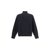 Balmain Black Cotton Sweatshirt