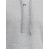 Off-White Gray Cotton Sweatshirt