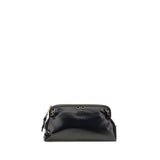Miu Miu Black Calf Leather Bos Taurus Shoulder Bag